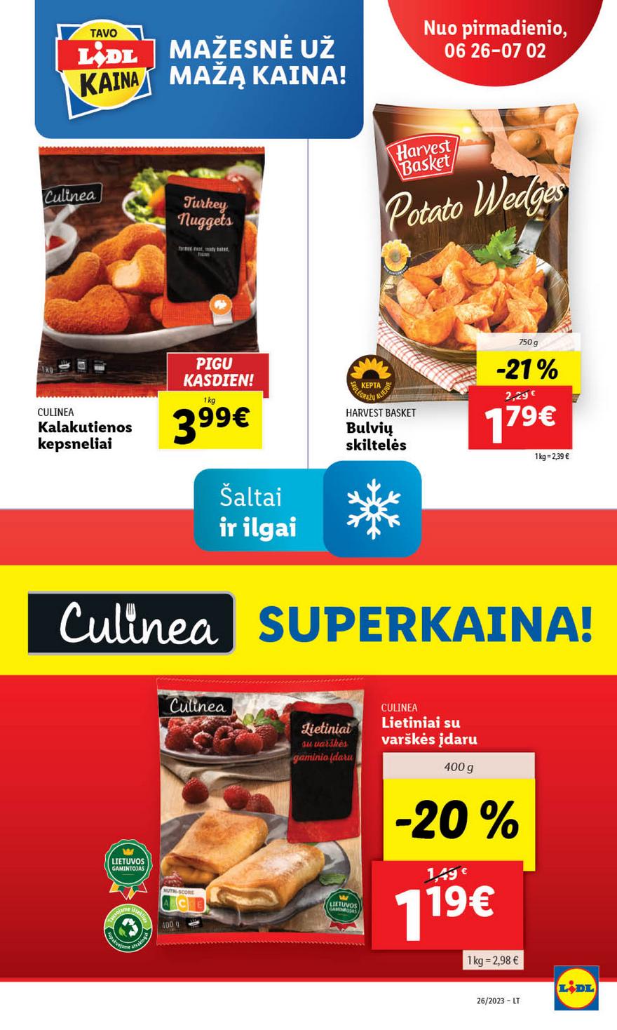 Lidl maisto prekių pasiūlymai akcijos nuo 
  2023-06-26 iki 
  2023-07-02 | Leidinukas.lt puslapis 33