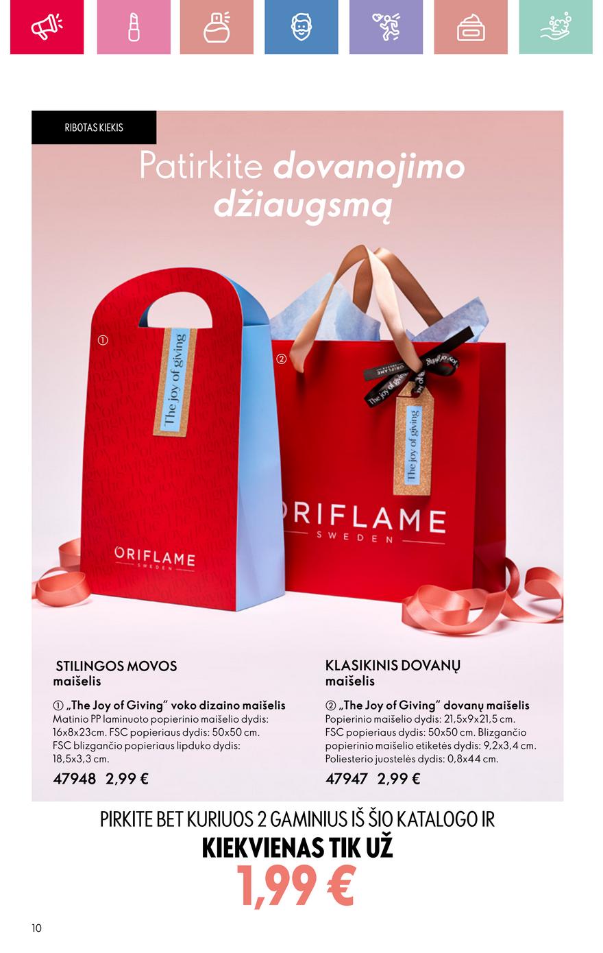 Oriflame katalogas akcijos nuo 
  2025-02-16 iki 
  2025-03-08 | Leidinukas.lt puslapis 10