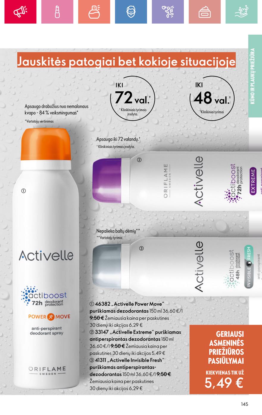 Oriflame katalogas akcijos nuo 
  2025-03-09 iki 
  2025-03-29 | Leidinukas.lt puslapis 145