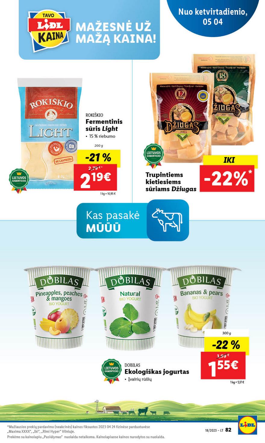 Lidl pasiūlymai akcijos nuo 
  2023-05-01 iki 
  2023-05-07 | Leidinukas.lt puslapis 82