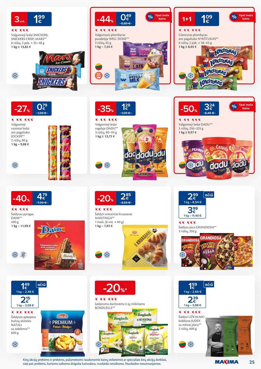 Maxima leidinys akcijos nuo 
  2024-07-30 iki 
  2024-08-05 | Leidinukas.lt puslapis 25