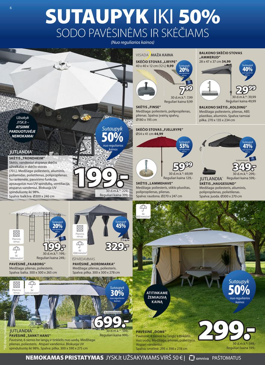 Jysk leidinys akcijos nuo 
  2026-06-02 iki 
  2026-06-15 | Leidinukas.lt puslapis 6