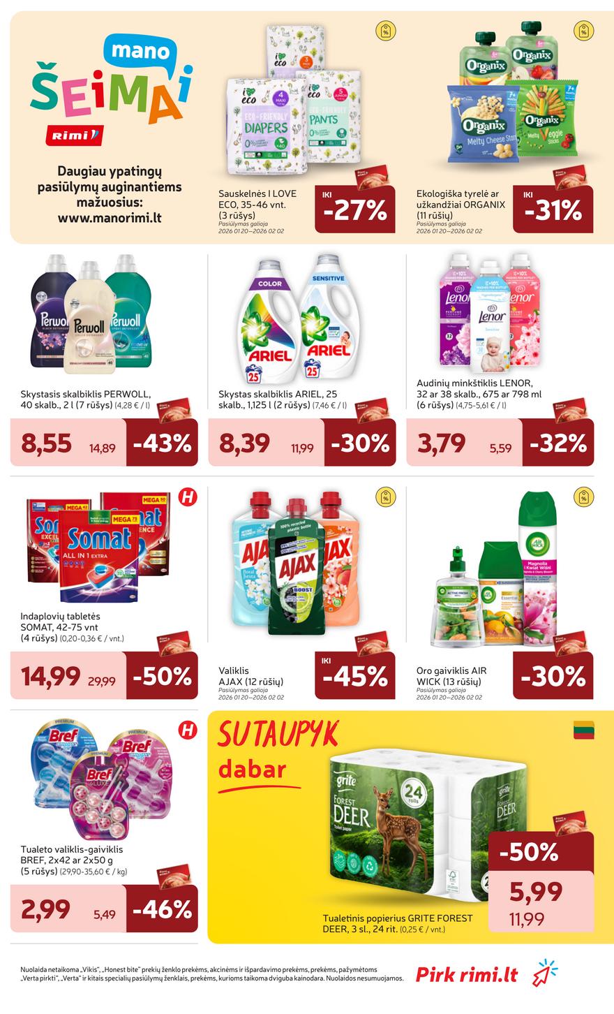 Rimi leidinys akcijos nuo 
  2026-01-20 iki 
  2026-01-26 | Leidinukas.lt puslapis 23