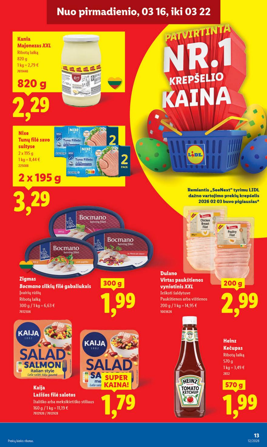Lidl leidinys akcijos nuo 
  2026-03-16 iki 
  2026-03-22 | Leidinukas.lt puslapis 28
