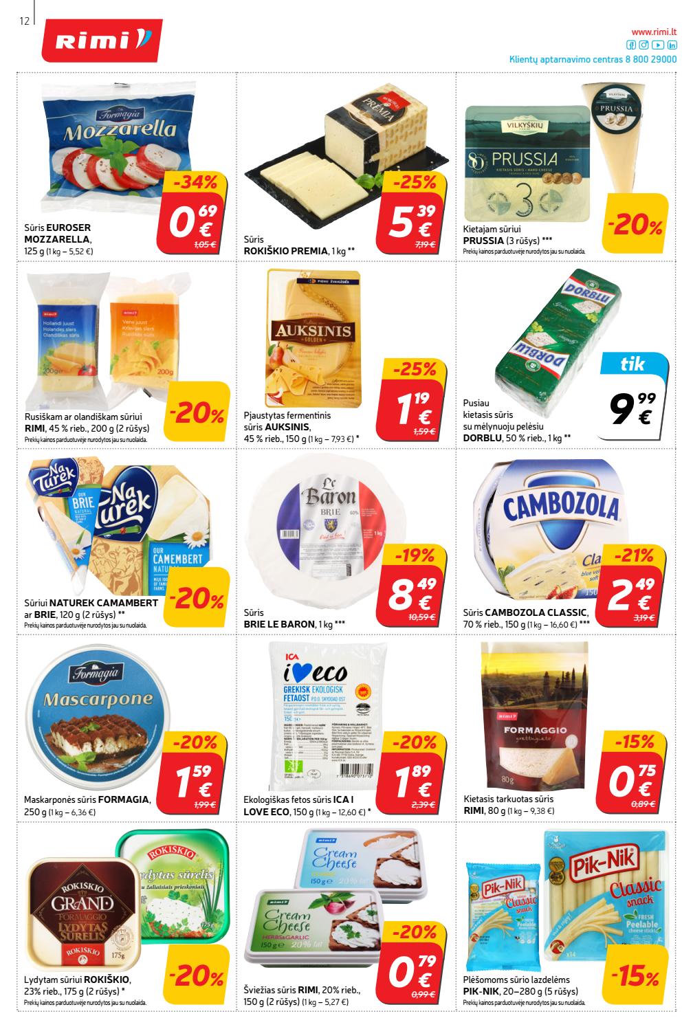 Rimi savaitinis leidinys akcijos nuo 
  2020-05-26 iki 
  2020-06-01 | Leidinukas.lt puslapis 12