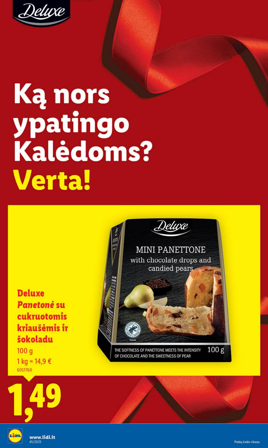 Lidl leidinys akcijos nuo 
  2025-11-03 iki 
  2025-11-09 | Leidinukas.lt puslapis 16