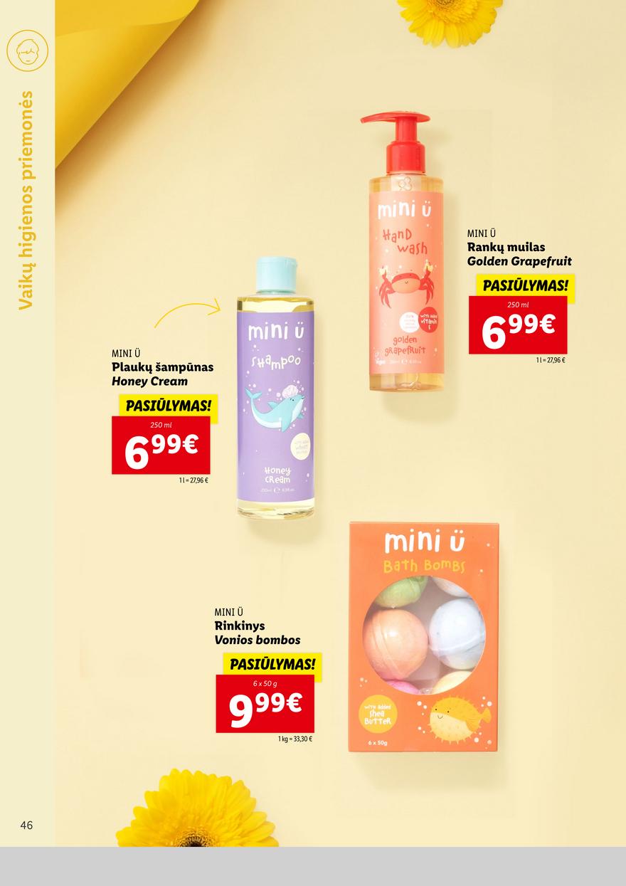 Lidl pasiūlymai akcijos nuo 
  2022-10-13 iki 
  2022-10-19 | Leidinukas.lt puslapis 46