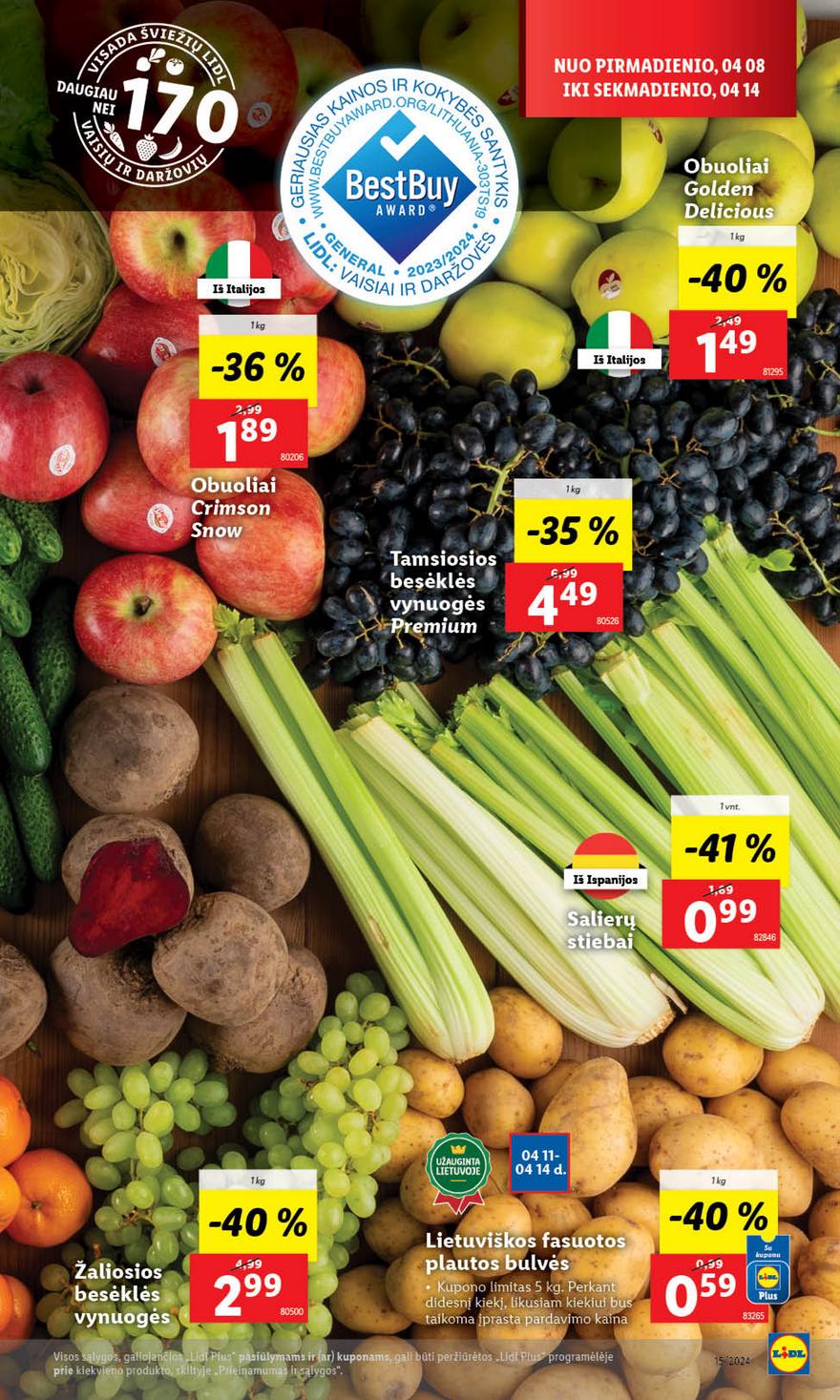 Lidl leidinys akcijos nuo 
  2024-04-08 iki 
  2024-04-14 | Leidinukas.lt puslapis 11