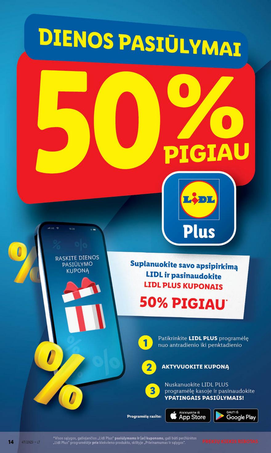 Ldil ne maisto prekių pasiūlymai akcijos nuo 
  2023-11-20 iki 
  2023-11-26 | Leidinukas.lt puslapis 14