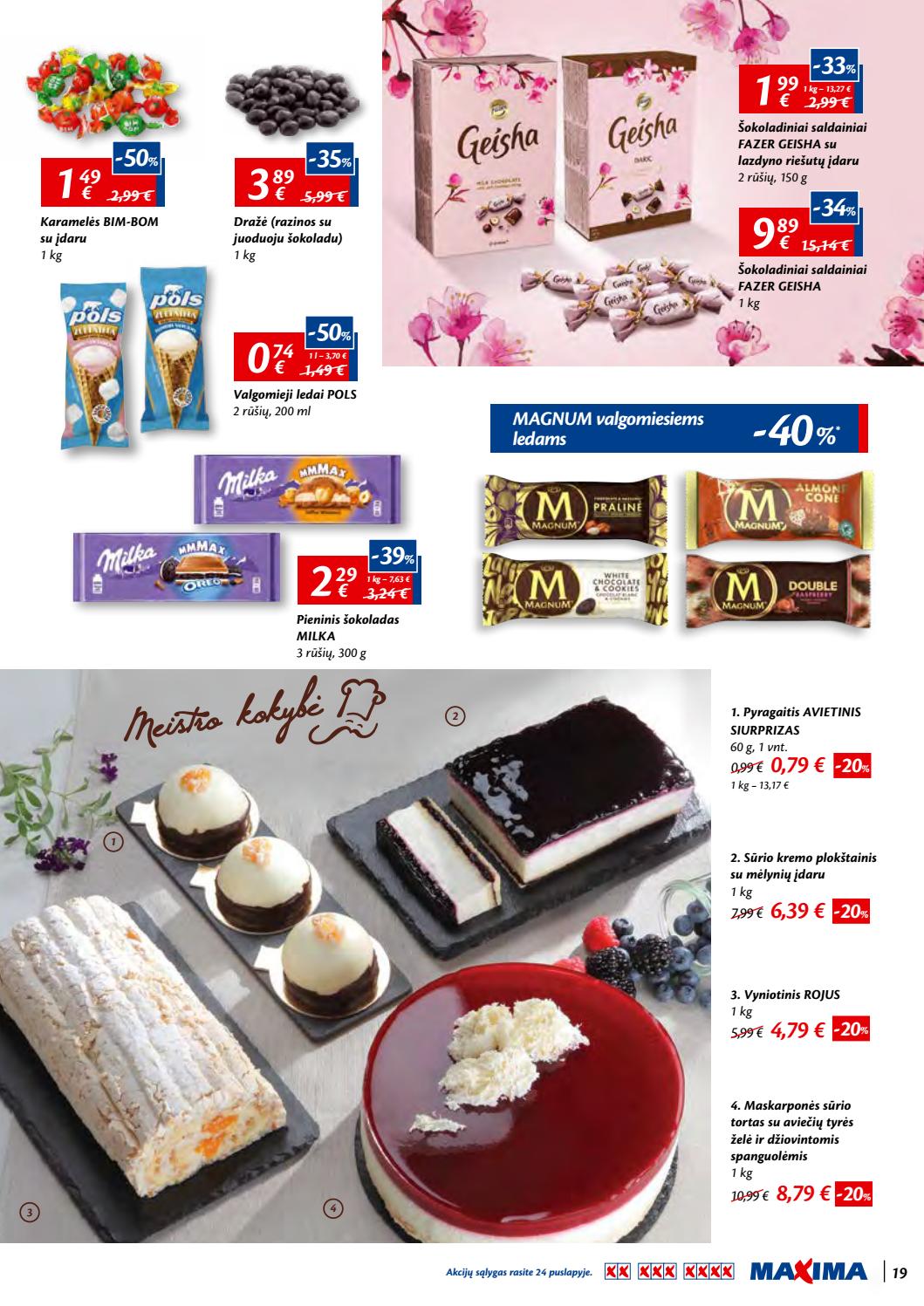 Maxima kaininis leidinys akcijos nuo 
  2019-08-01 iki 
  2019-08-14 | Leidinukas.lt puslapis 19