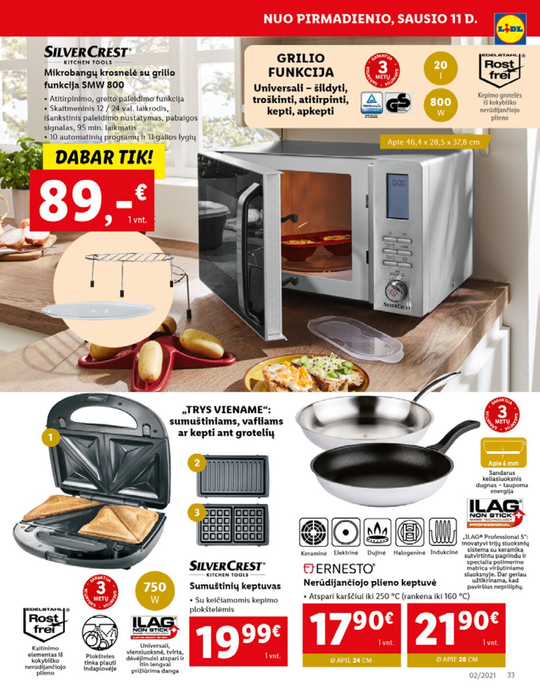Lidl savaitinis leidinys akcijos nuo 
  2021-01-11 iki 
  2021-01-17 | Leidinukas.lt puslapis 33