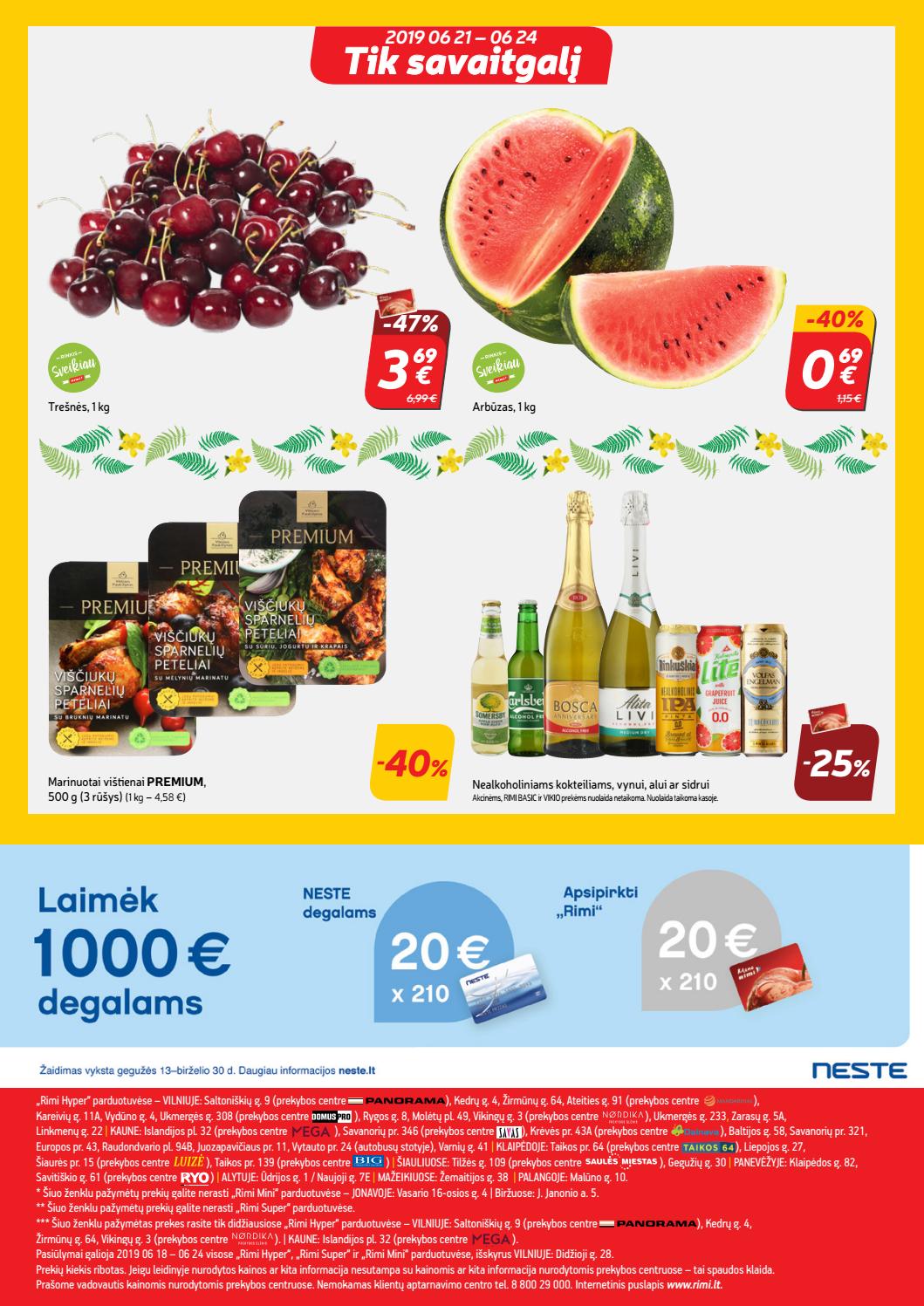 Rimi savaitinis leidinys akcijos nuo 
  2019-06-18 iki 
  2019-06-24 | Leidinukas.lt puslapis 24