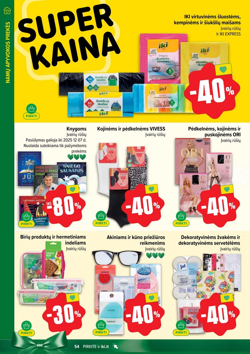 Iki leidinys akcijos nuo 
  2025-11-10 iki 
  2025-11-16 | Leidinukas.lt puslapis 54