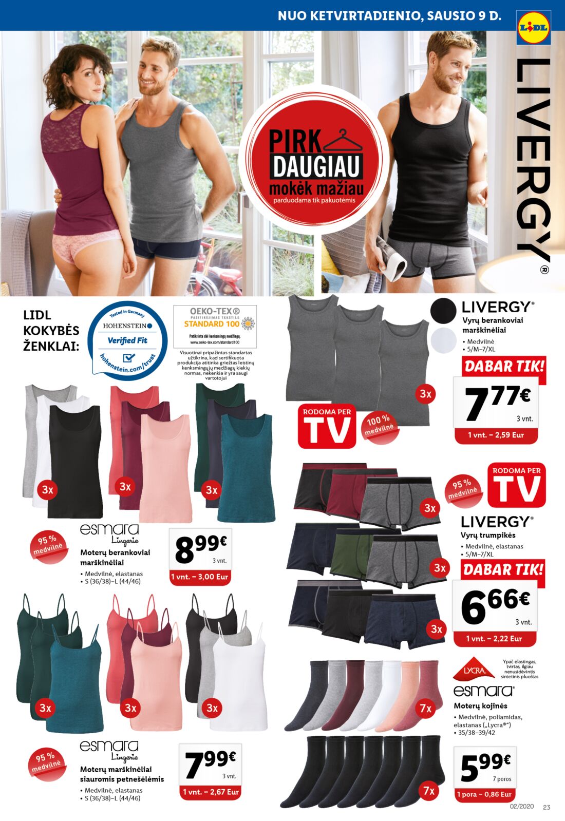 Lidl savaitinis leidinys akcijos nuo 
  2020-01-06 iki 
  2020-01-12 | Leidinukas.lt puslapis 23