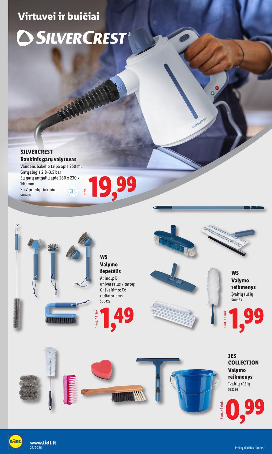 Lidl leidinys akcijos nuo 
  2026-06-29 iki 
  2026-07-05 | Leidinukas.lt puslapis 16