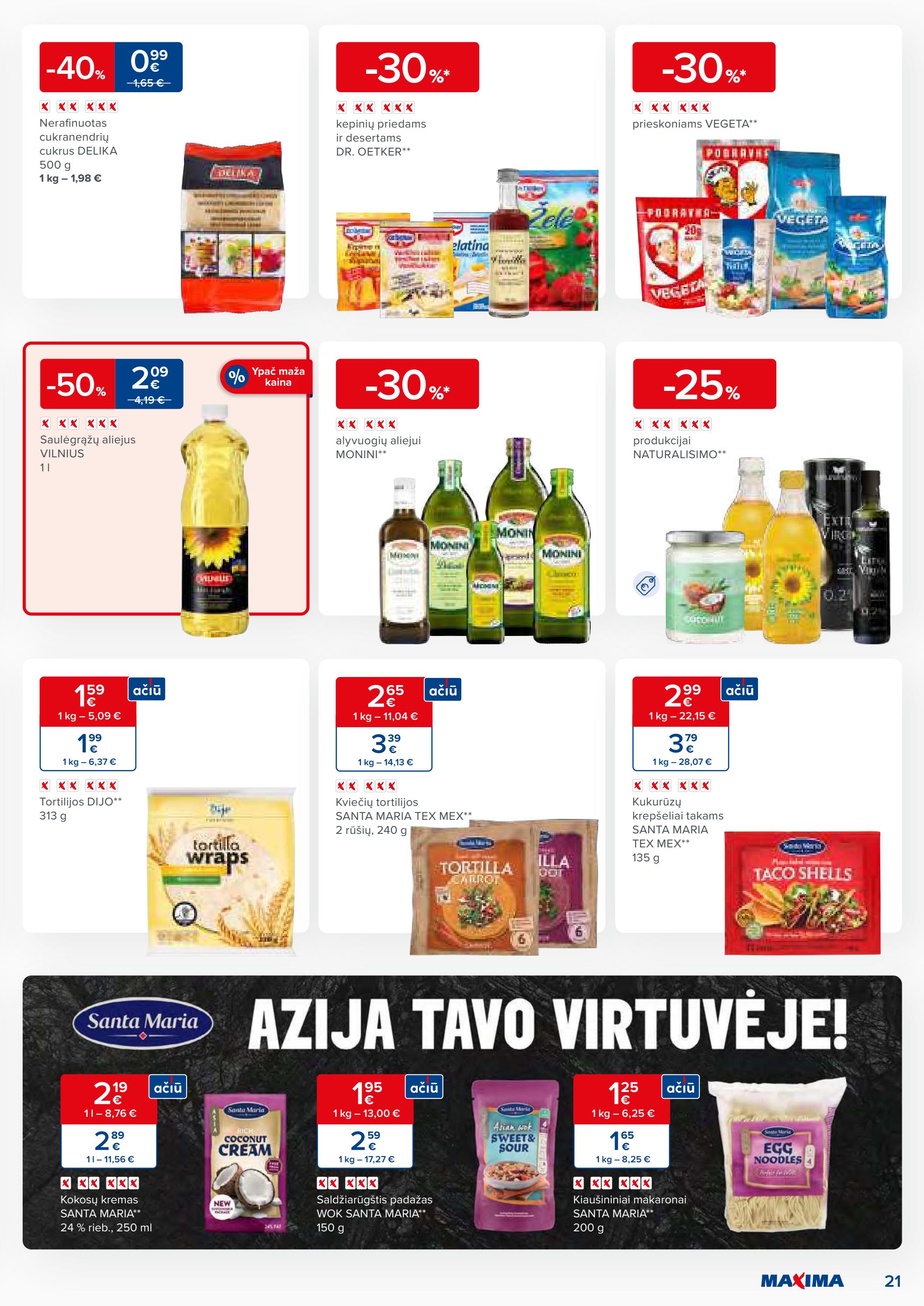 Maxima kaininis leidinys akcijos nuo 
  2023-05-09 iki 
  2023-05-15 | Leidinukas.lt puslapis 21