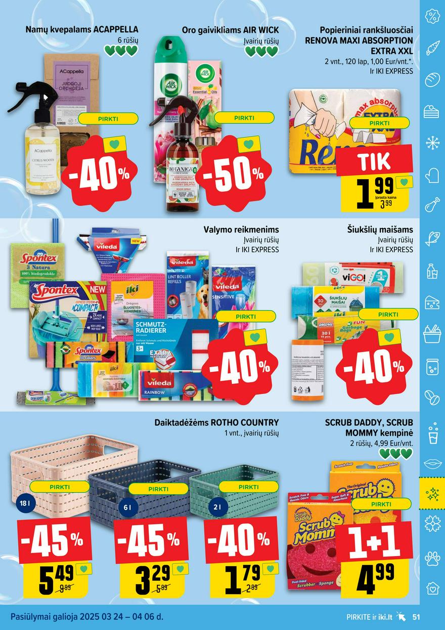 Iki leidinys 14 akcijos nuo 
  2025-03-31 iki 
  2025-04-06 | Leidinukas.lt puslapis 51