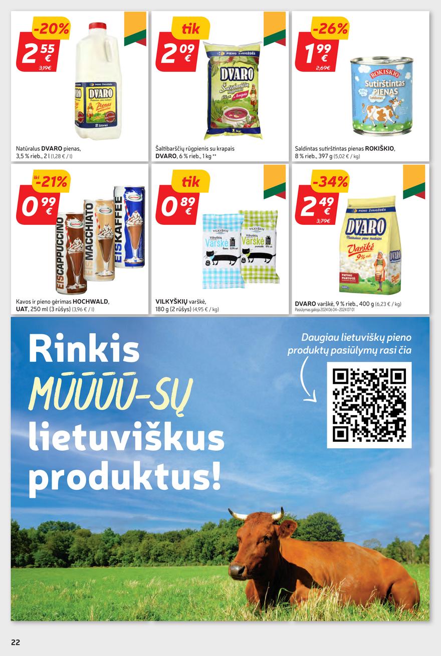 Rimi savaitinis leidinys akcijos nuo 
  2024-06-18 iki 
  2024-06-24 | Leidinukas.lt puslapis 22