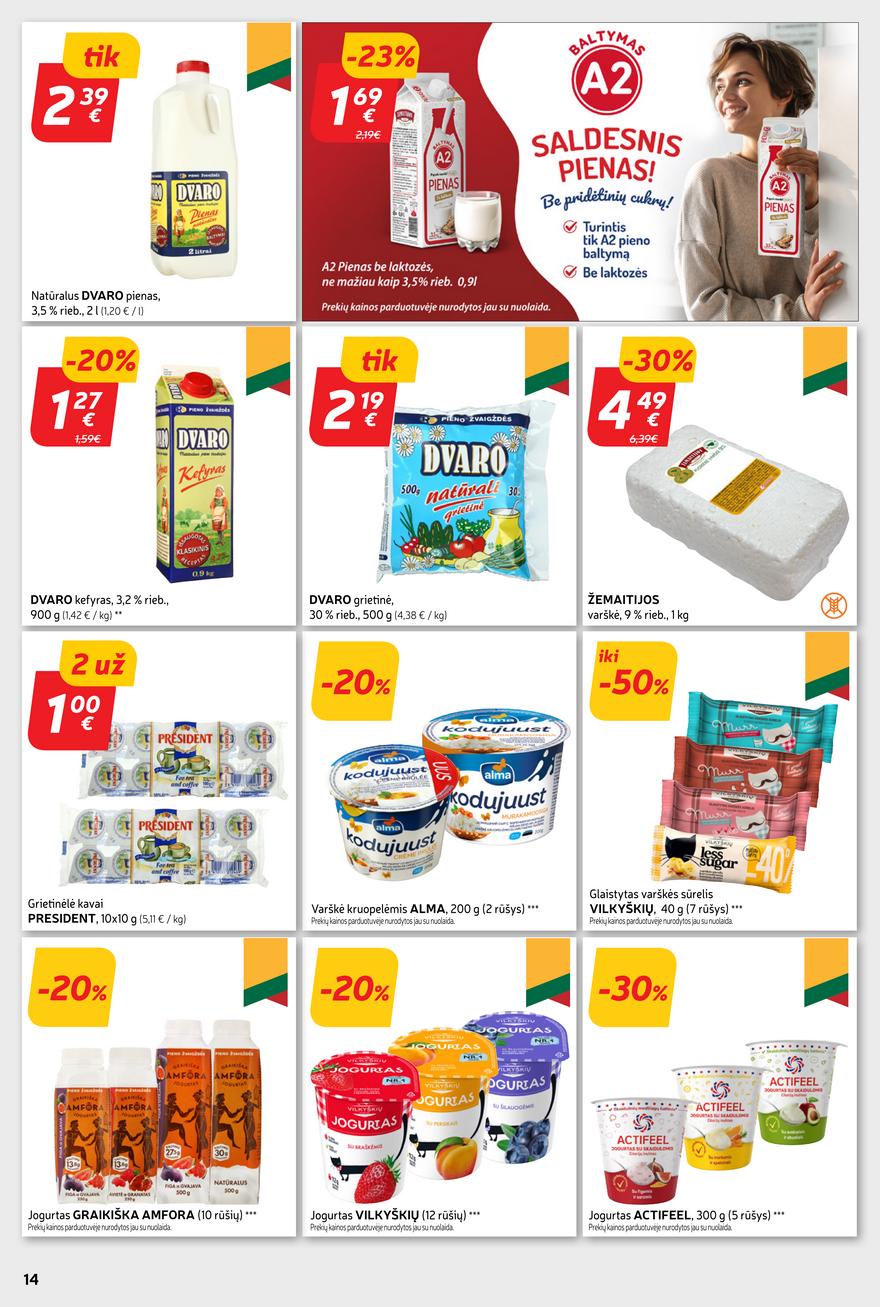 Rimi savaitinis leidinys akcijos nuo 
  2023-11-14 iki 
  2023-11-20 | Leidinukas.lt puslapis 14