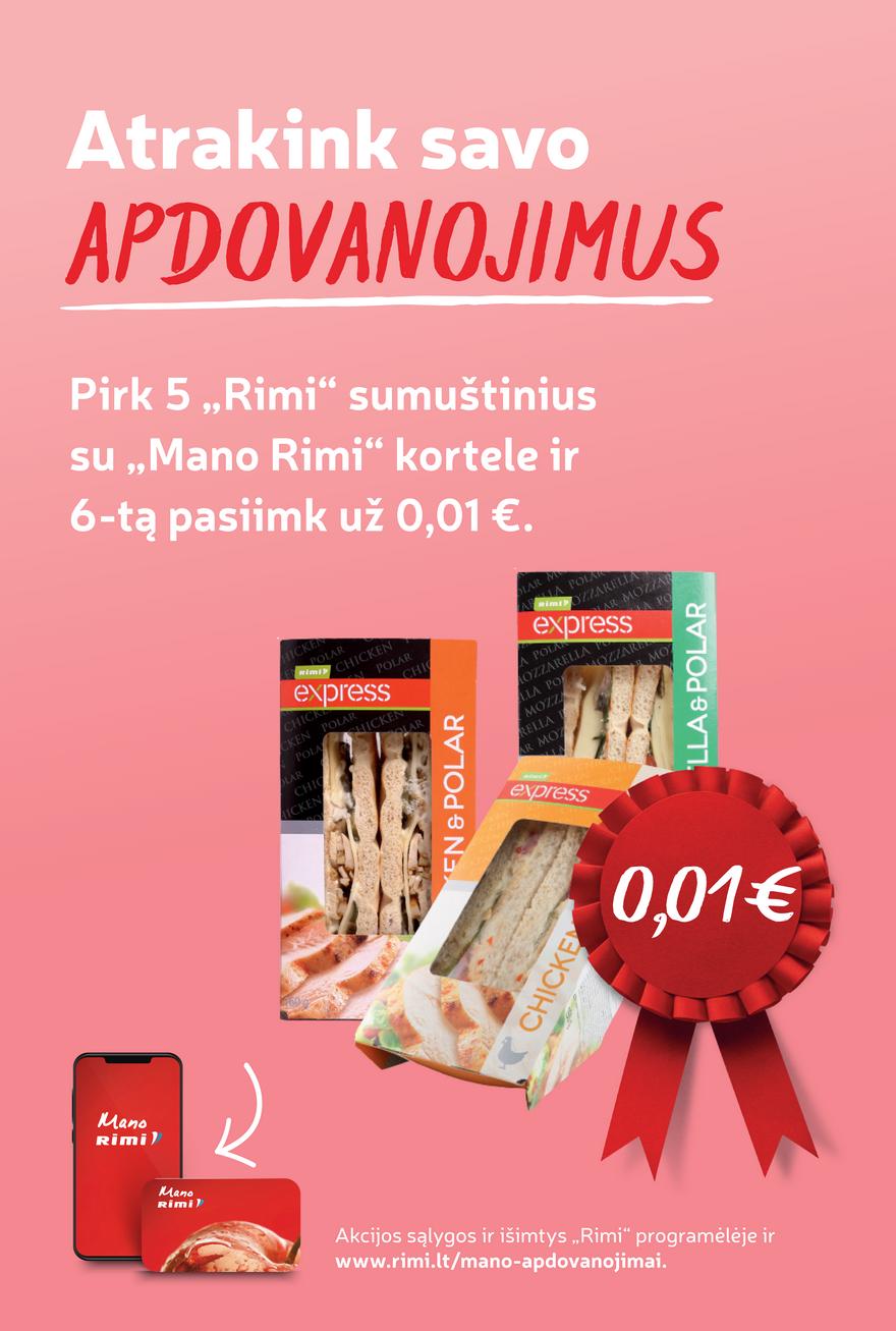 Rimi savaitinis leidinys akcijos nuo 
  2023-10-31 iki 
  2023-11-06 | Leidinukas.lt puslapis 26