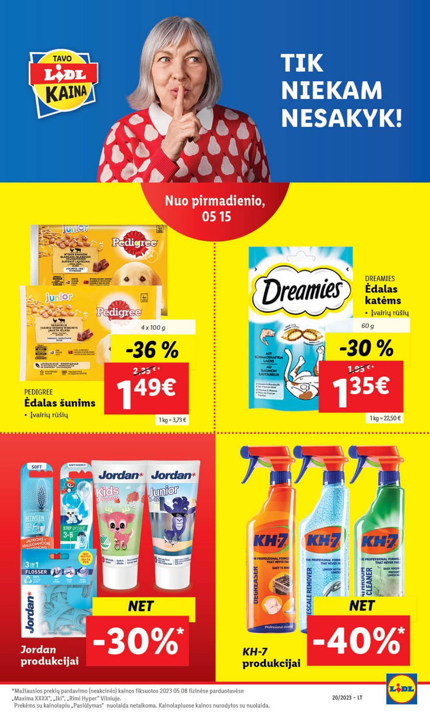 Lidl maisto prekių pasiūlymai akcijos nuo 
  2023-05-15 iki 
  2023-05-21 | Leidinukas.lt puslapis 43