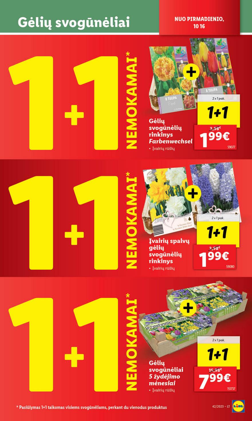 Lidl pasiūlymai akcijos nuo 
  2023-10-16 iki 
  2023-10-22 | Leidinukas.lt puslapis 47