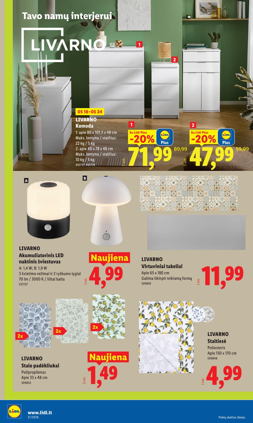 Lidl leidinys akcijos nuo 
  2026-05-18 iki 
  2026-05-24 | Leidinukas.lt puslapis 6
