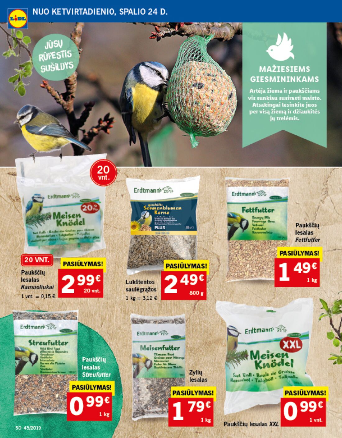 Lidl savaitinis leidinys akcijos nuo 
  2019-10-21 iki 
  2019-10-27 | Leidinukas.lt puslapis 50
