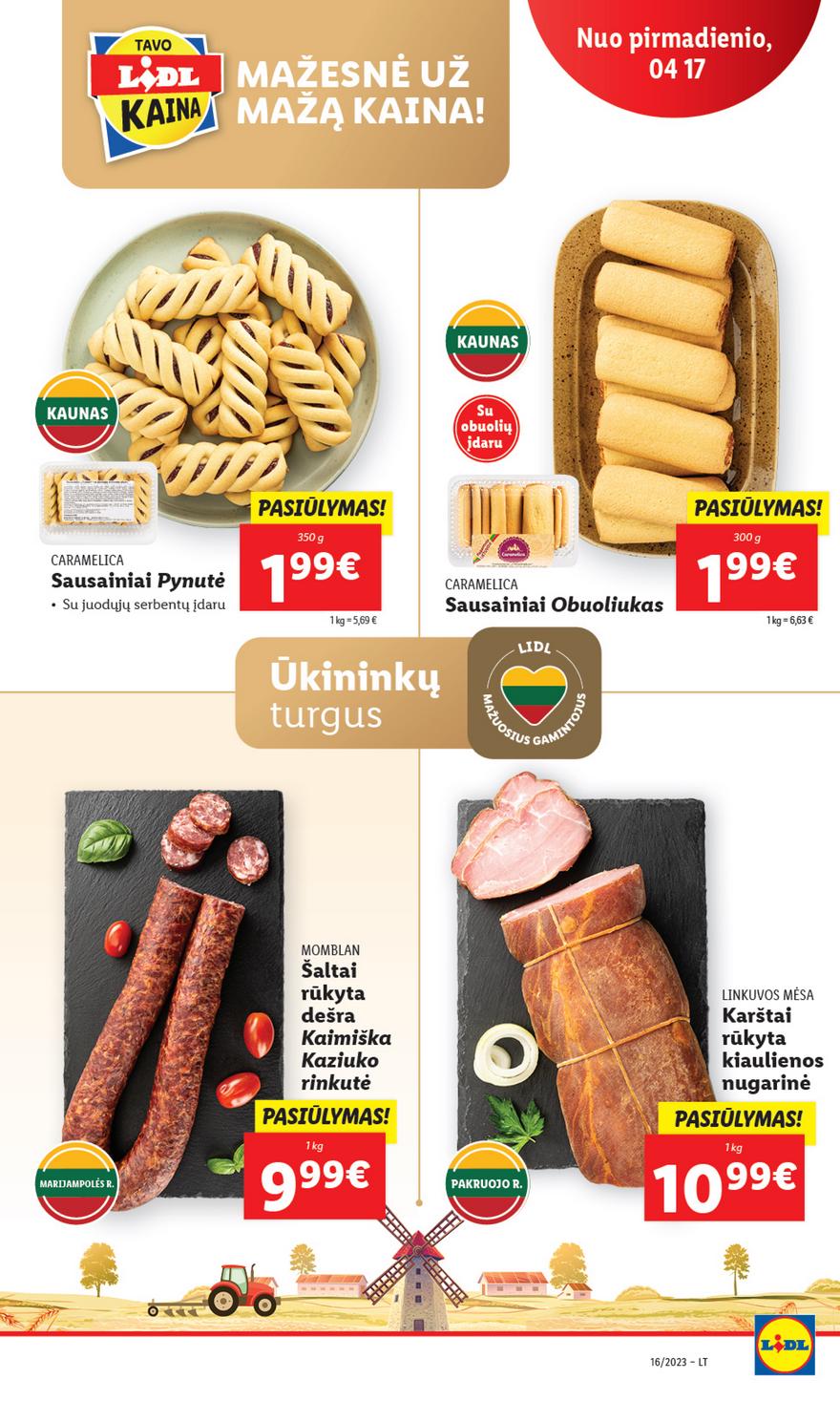 Lidl pasiūlymai akcijos nuo 
  2023-04-17 iki 
  2023-04-23 | Leidinukas.lt puslapis 11