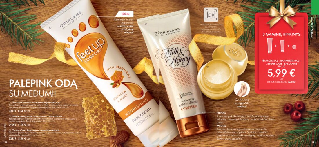 Oriflame katalogas akcijos nuo 
  2019-11-01 iki 
  2019-11-30 | Leidinukas.lt puslapis 61