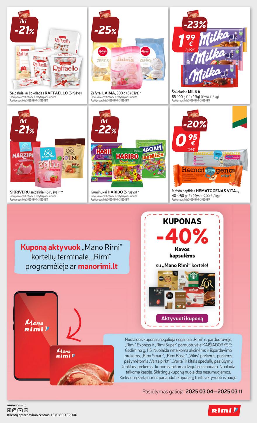Rimi savaitinis leidinys 11 akcijos nuo 
  2025-03-04 iki 
  2025-04-11 | Leidinukas.lt puslapis 27