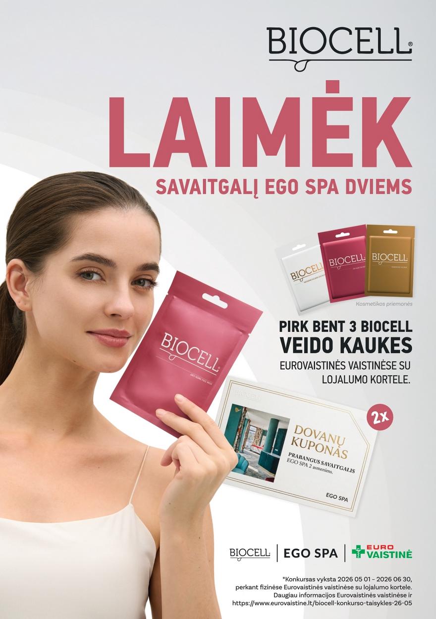 Euro vaistinė katalogas akcijos nuo 
  2026-06-01 iki 
  2026-06-30 | Leidinukas.lt puslapis 22