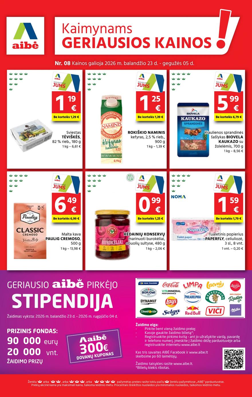 Aibė leidinys akcijos nuo 
  2026-04-23 iki 
  2026-05-05 | Leidinukas.lt puslapis 1