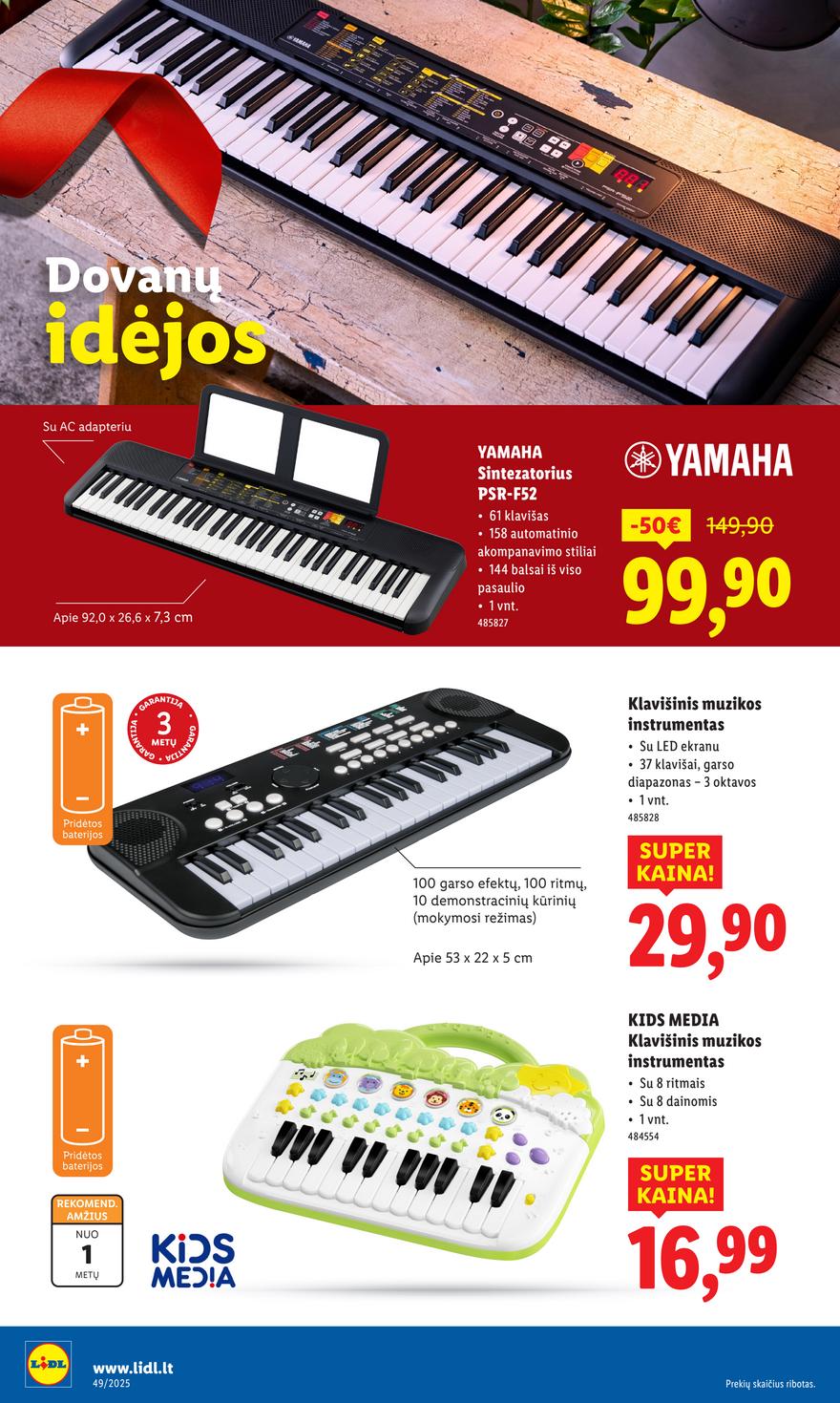 Lidl leidinys akcijos nuo 
  2025-12-01 iki 
  2025-12-07 | Leidinukas.lt puslapis 38