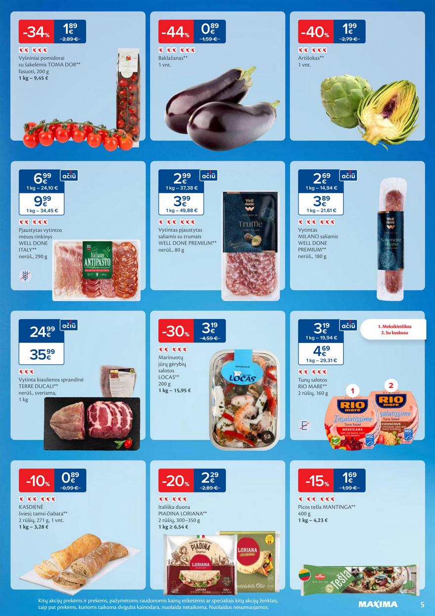 Maxima leidinys akcijos nuo 
  2025-06-17 iki 
  2025-06-23 | Leidinukas.lt puslapis 5