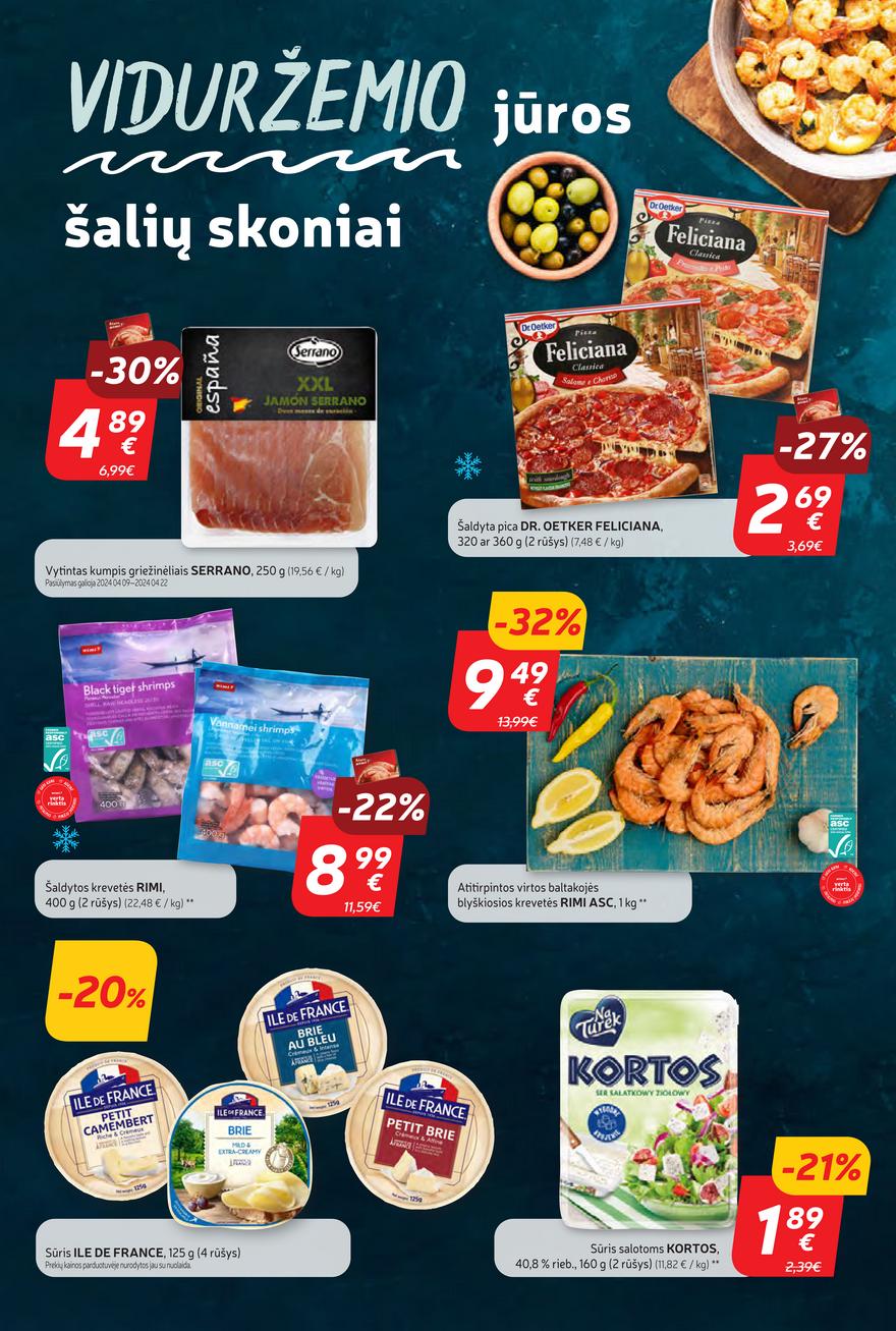 Rimi savaitinis leidinys akcijos nuo 
  2024-04-09 iki 
  2024-04-15 | Leidinukas.lt puslapis 4