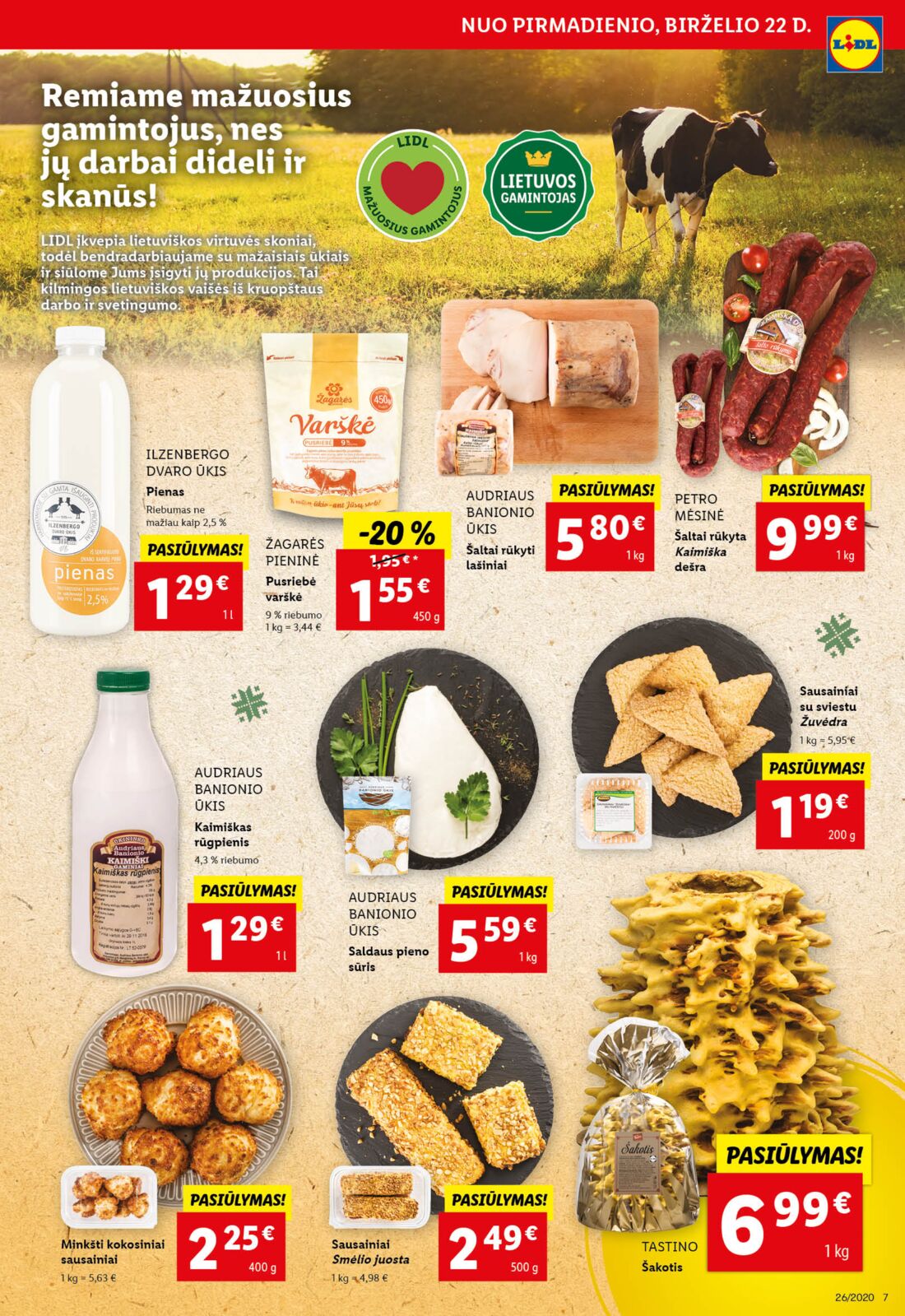 Lidl savaitinis leidinys akcijos nuo 
  2020-06-22 iki 
  2020-06-28 | Leidinukas.lt puslapis 7
