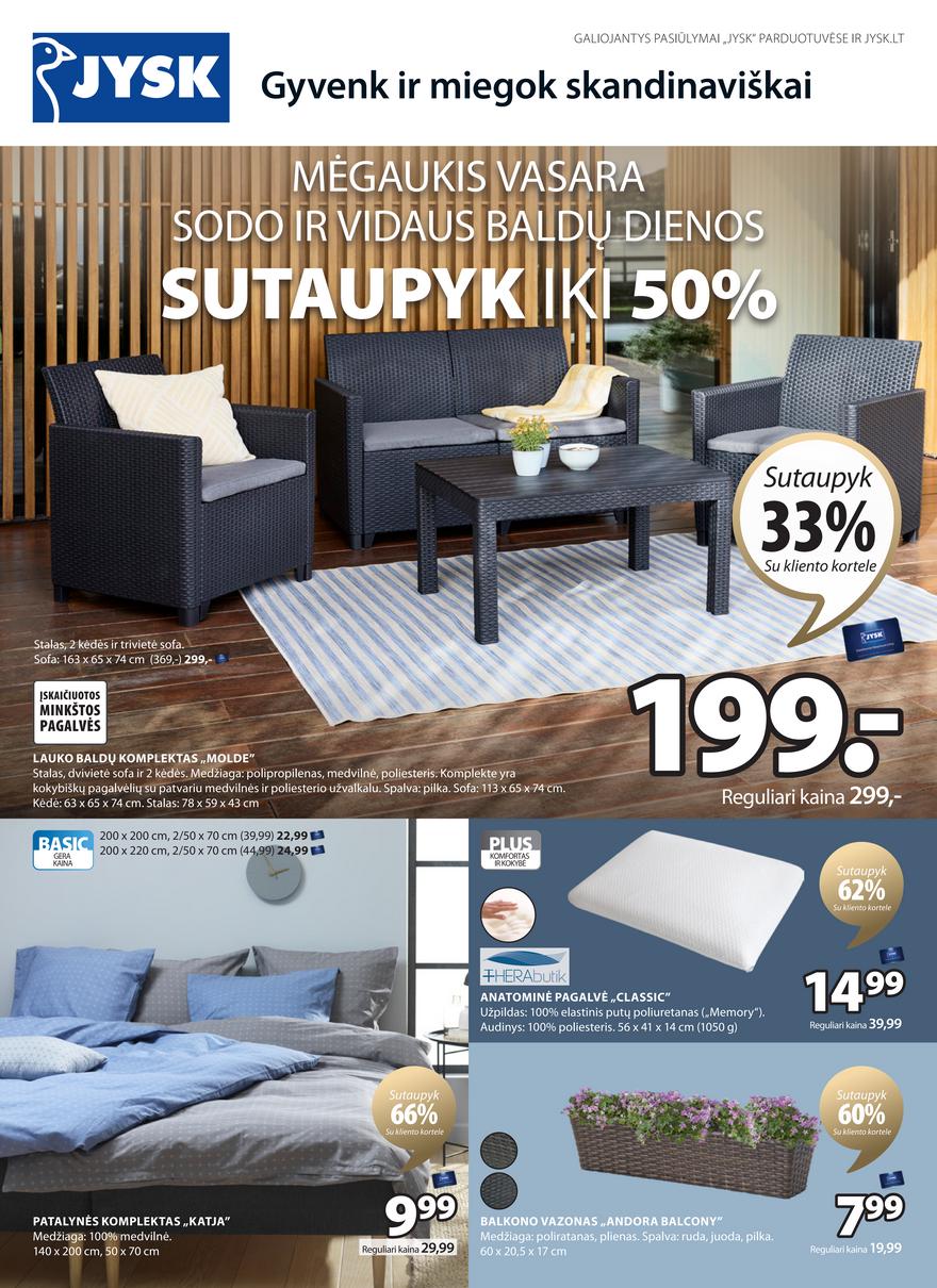 Jysk leidinys akcijos nuo 
  2023-05-16 iki 
  2023-05-22 | Leidinukas.lt puslapis 2