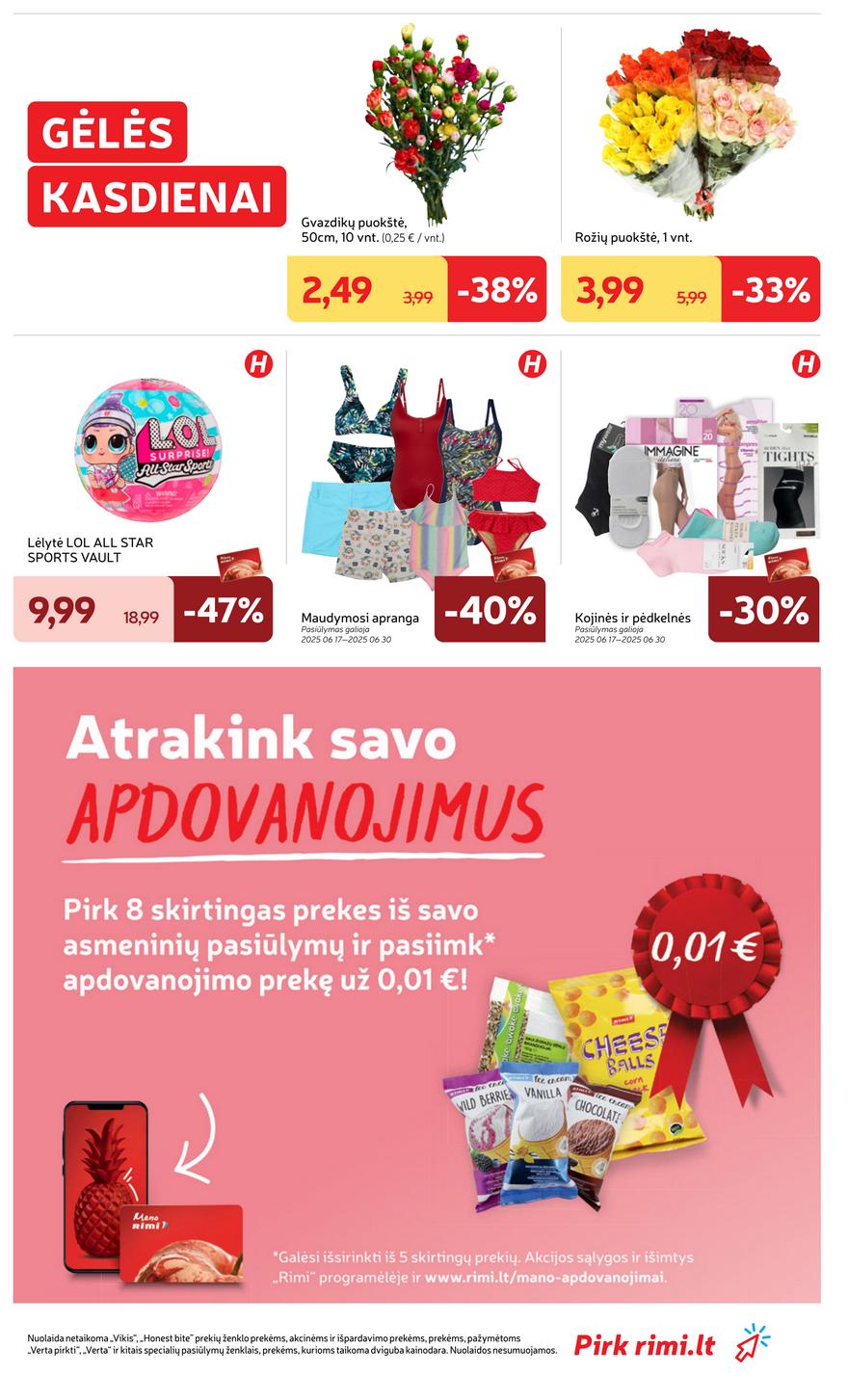 Rimi savaitinis leidinys 26 akcijos nuo 
  2025-06-24 iki 
  2025-06-30 | Leidinukas.lt puslapis 29