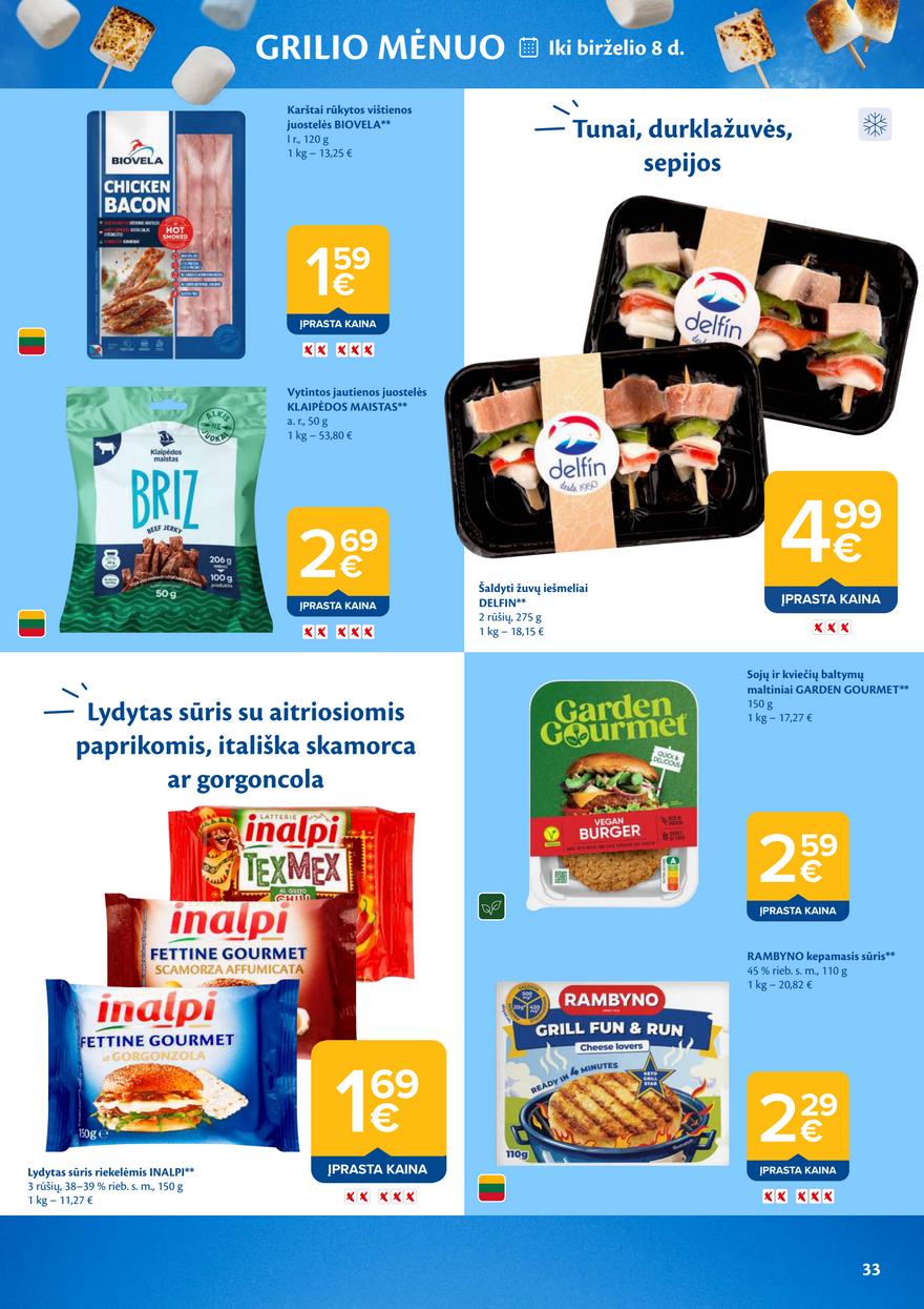 Maxima leidinys akcijos nuo 
  2026-05-26 iki 
  2026-06-01 | Leidinukas.lt puslapis 33
