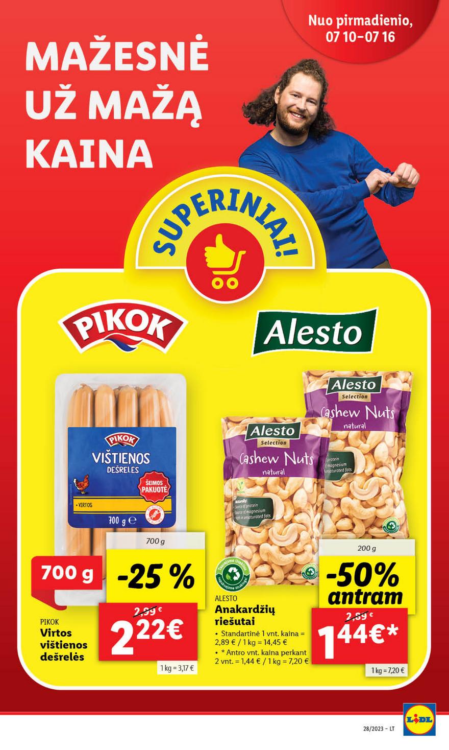 Lidl pasiūlymai akcijos nuo 
  2023-07-10 iki 
  2023-07-16 | Leidinukas.lt puslapis 2