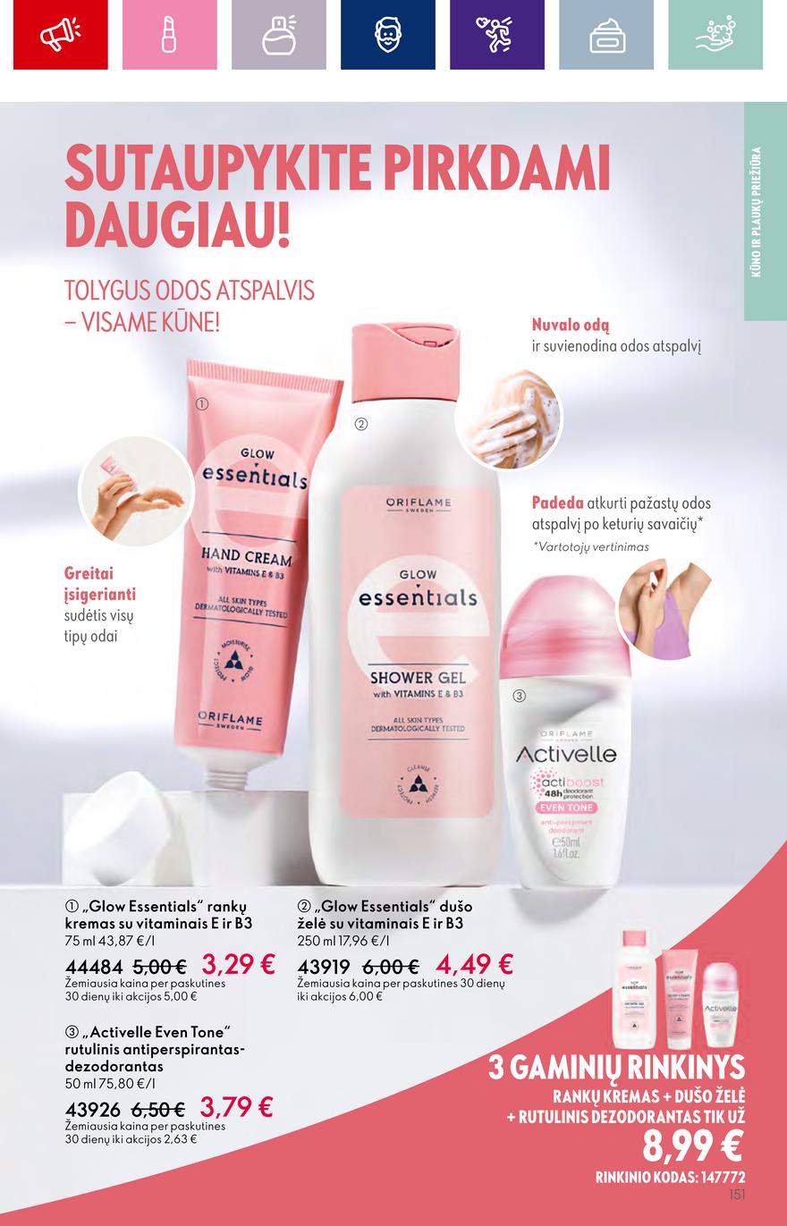 Oriflame katalogas akcijos nuo 
  2023-09-13 iki 
  2023-10-03 | Leidinukas.lt puslapis 151