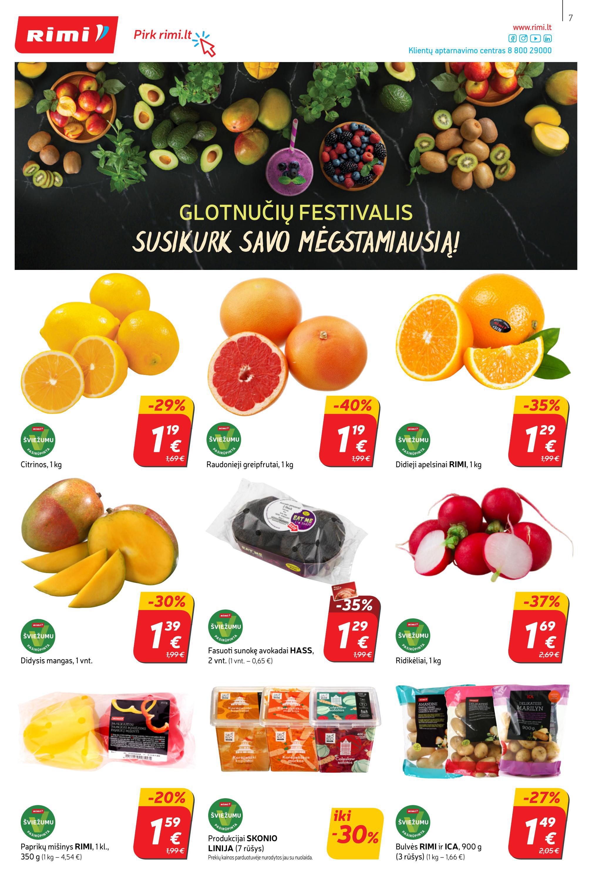 Rimi savaitinis leidinys akcijos nuo 
  2022-03-08 iki 
  2022-03-14 | Leidinukas.lt puslapis 7