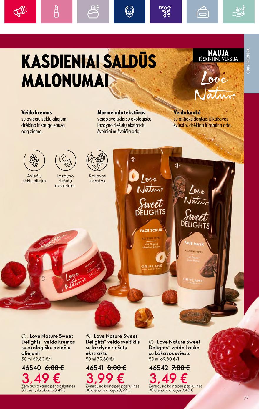 Oriflame katalogas akcijos nuo 
  2023-10-25 iki 
  2023-11-07 | Leidinukas.lt puslapis 77