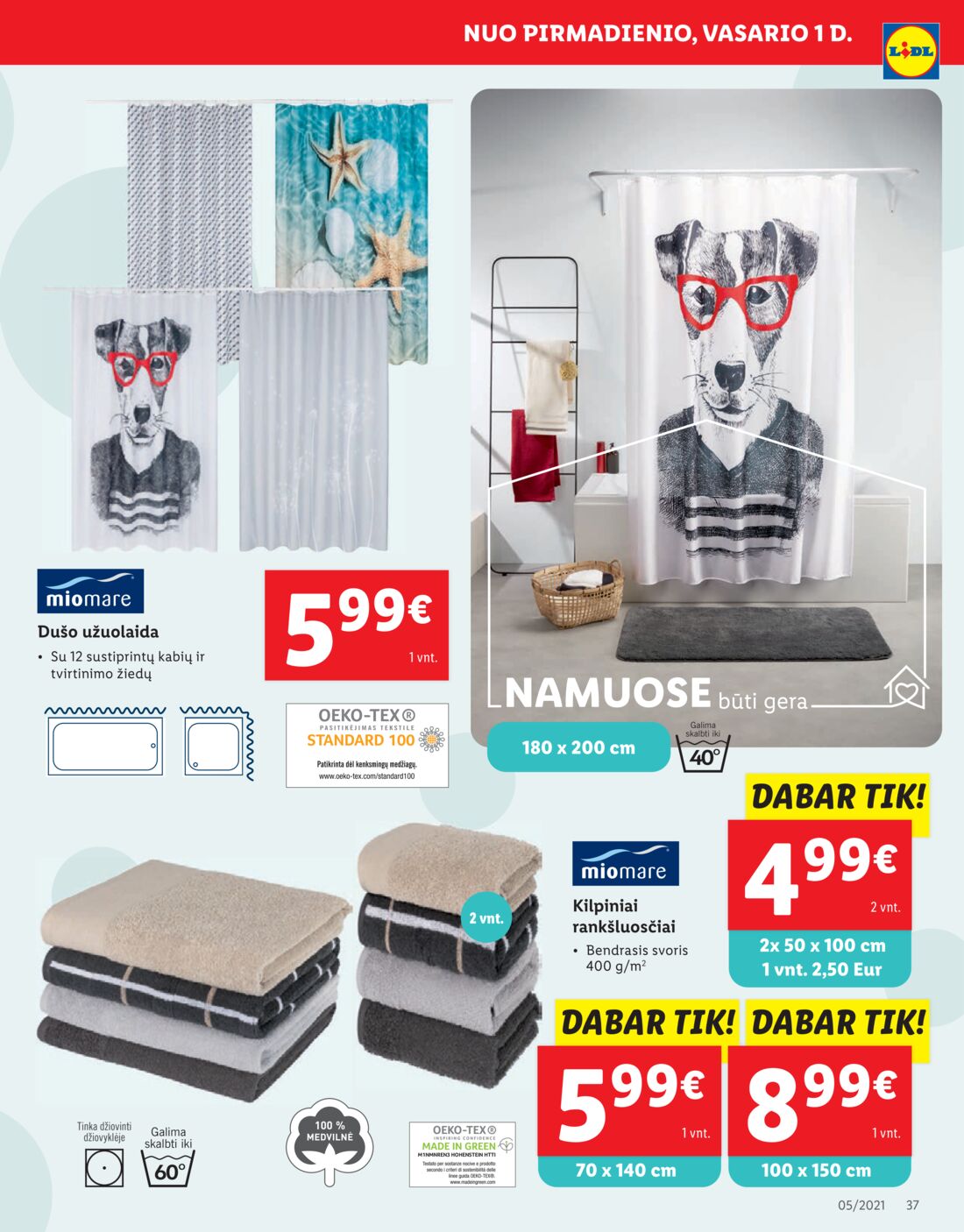 Lidl savaitinis leidinys akcijos nuo 
  2021-02-01 iki 
  2021-02-07 | Leidinukas.lt puslapis 37