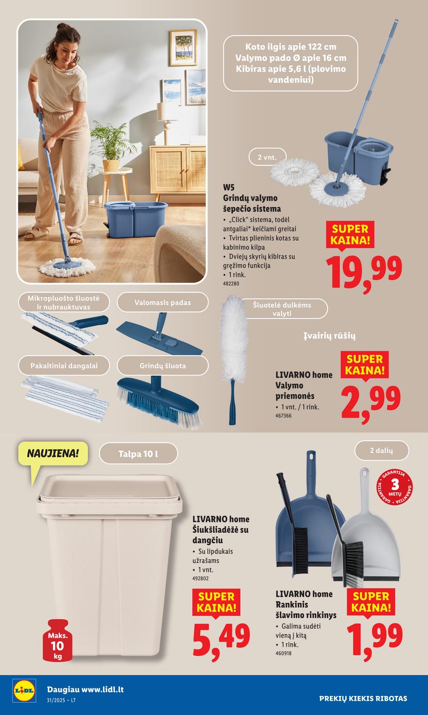 Lidl ne maisto leidinys akcijos nuo 
  2025-07-28 iki 
  2025-08-03 | Leidinukas.lt puslapis 34