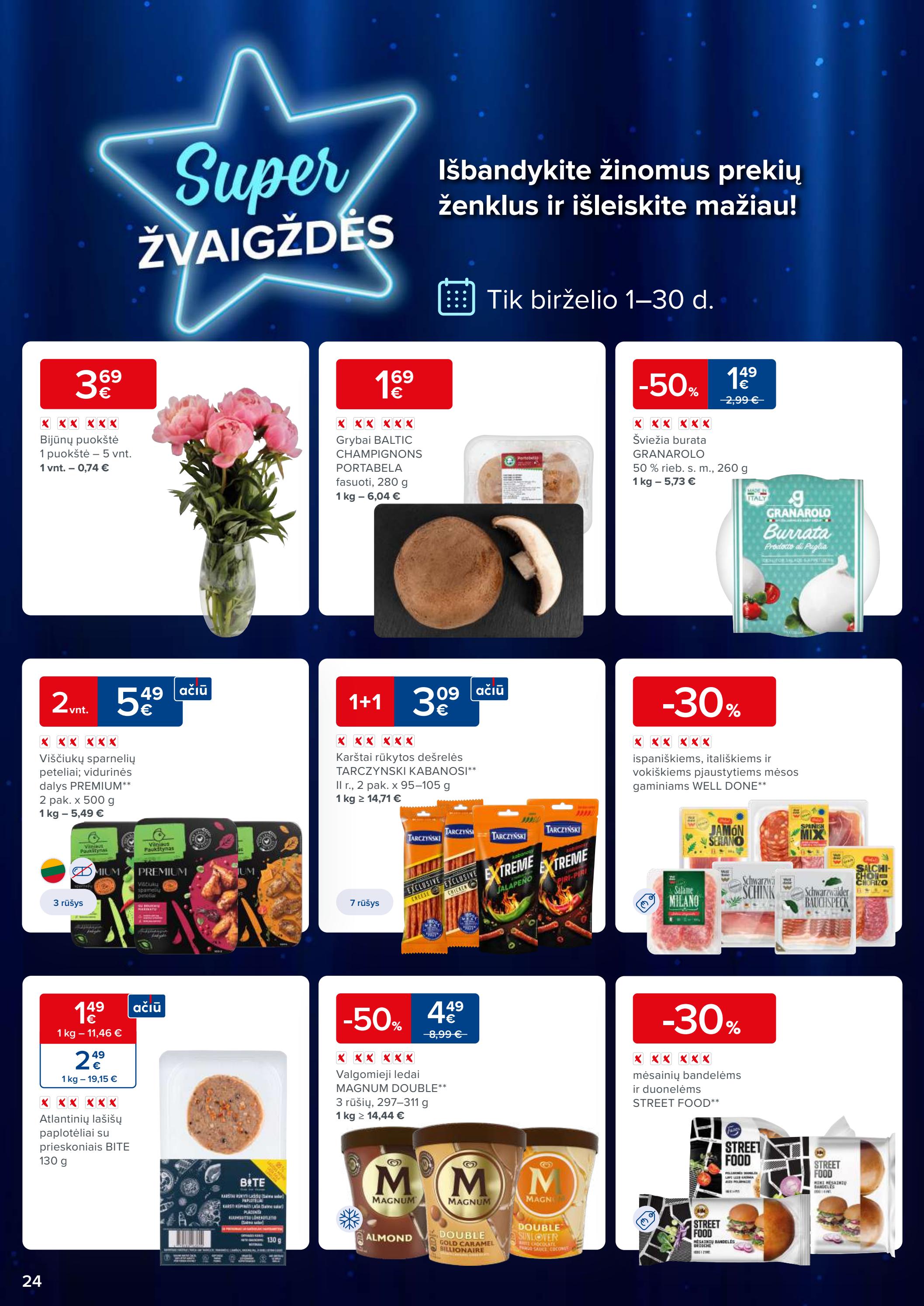 Maxima kaininis leidinys akcijos nuo 
  2023-06-27 iki 
  2023-07-03 | Leidinukas.lt puslapis 24