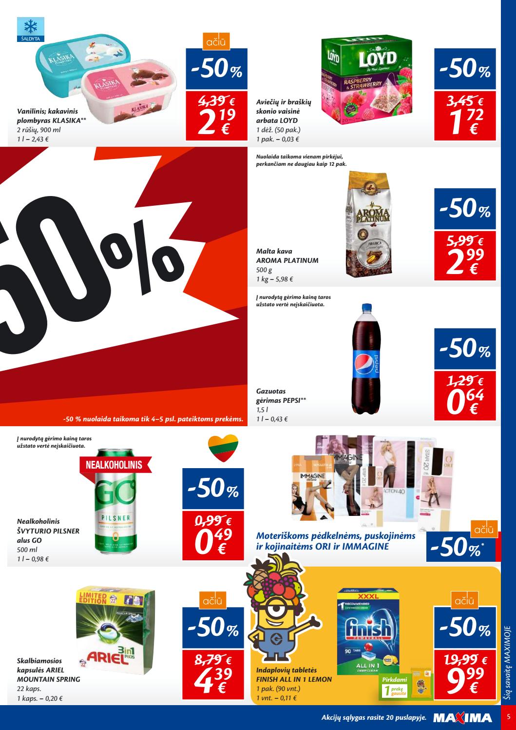 Maxima kaininis leidinys akcijos nuo 
  2019-09-24 iki 
  2019-09-30 | Leidinukas.lt puslapis 5