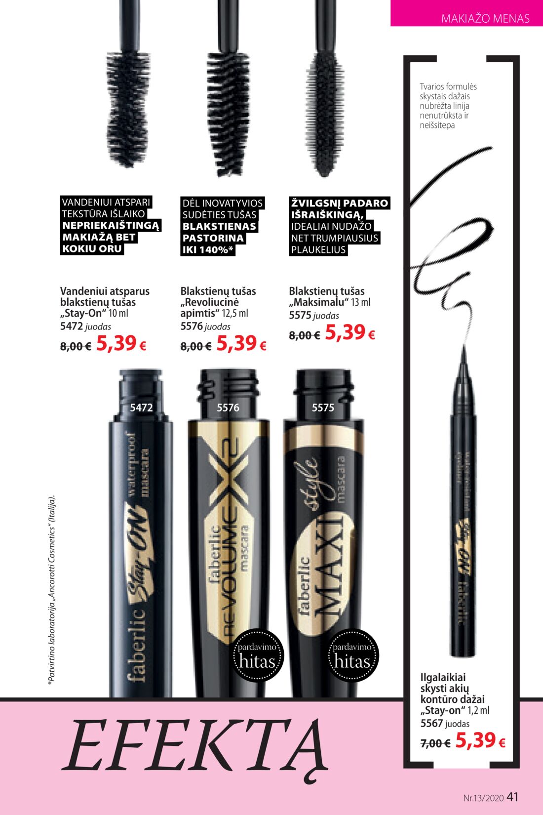 Faberlic leidinys akcijos nuo 
  2020-08-31 iki 
  2020-09-20 | Leidinukas.lt puslapis 41