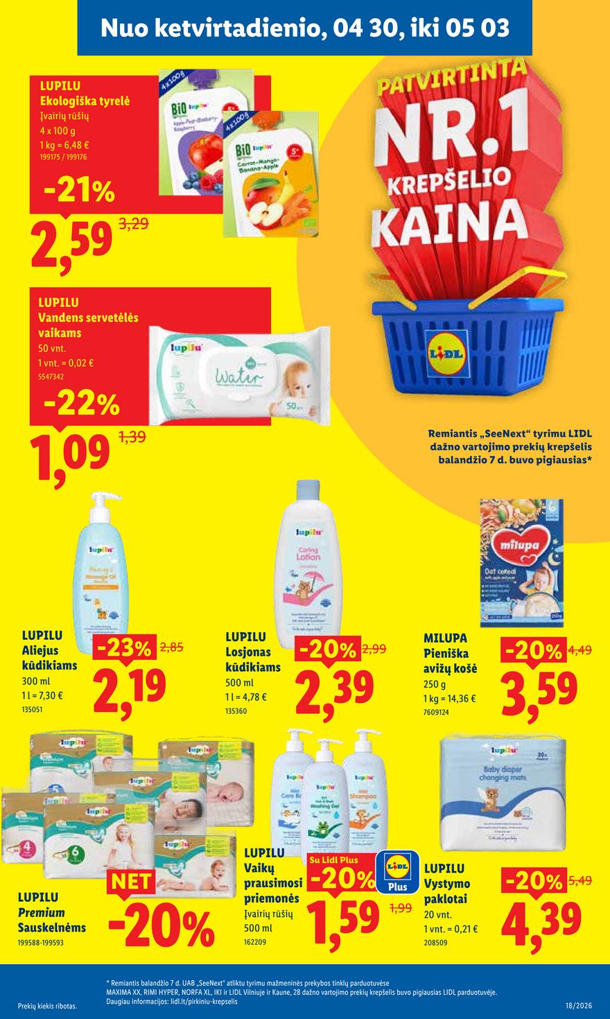 Lidl leidinys naujas akcijos nuo 
  2026-04-27 iki 
  2026-05-03 | Leidinukas.lt puslapis 27